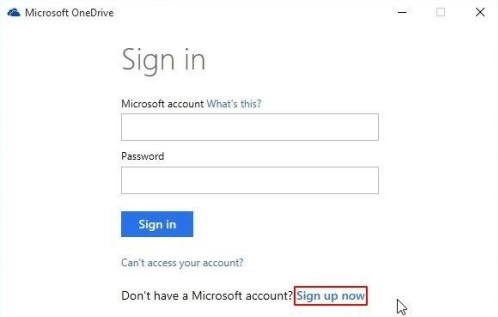 注冊和登錄onedrive